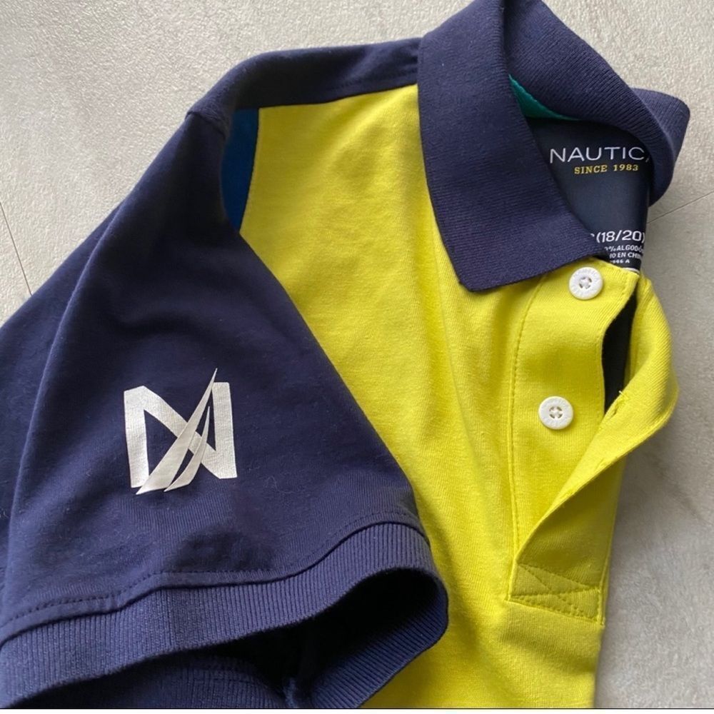 Nautica Kids NWT Boy's XL 18-20 Nautica Polo Shirt - Picture 6 of 13